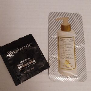 Free Add-on Sisley Hydra-Flash Body Cream and Valectric Hair Serum Samples